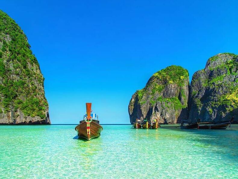 boats in Thailand